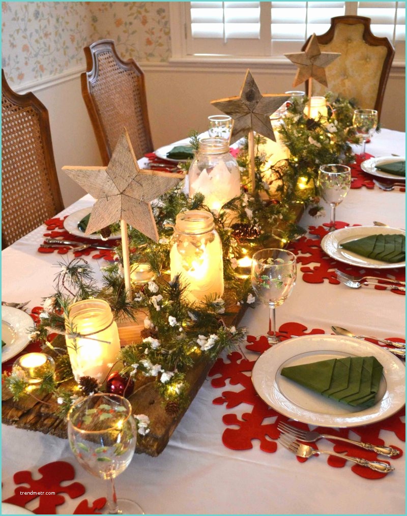 Diy Table De Noel Décoration De Table De Noël Pour Une atmosphère Magique
