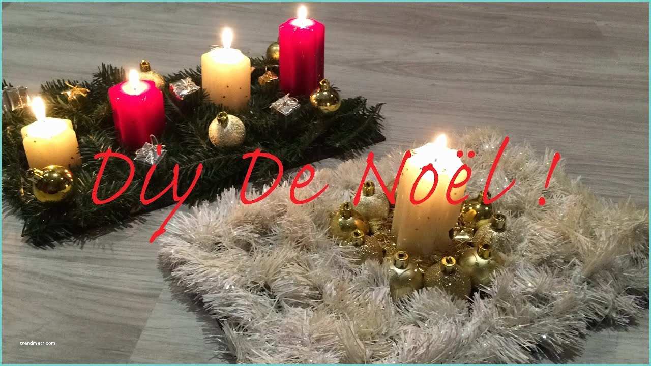 Diy Table De Noel Diy Centres De Table Pour Noel