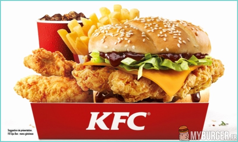 Double Krunch Kfc [kfc Fr] Fill Ups Box Les Burgers
