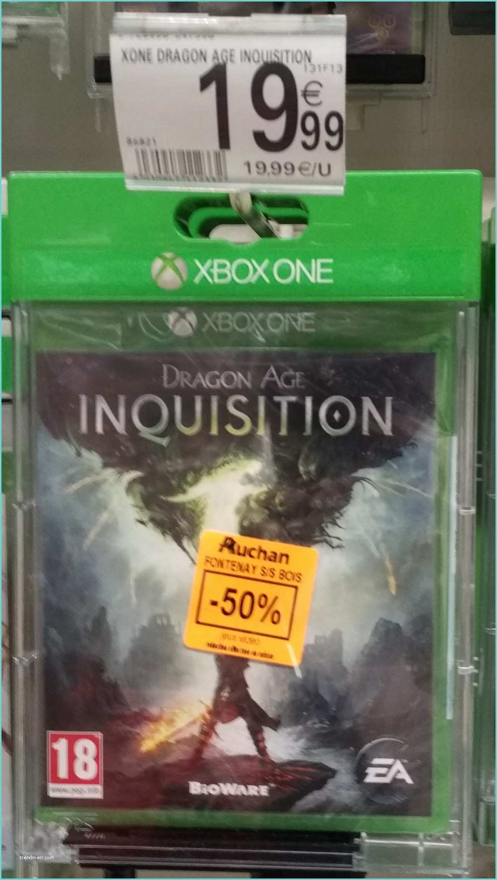 Dragon Chinois Fontenay sous Bois Bon Plan Auchan [xone] Dragon Age Inquisition à 9 99€