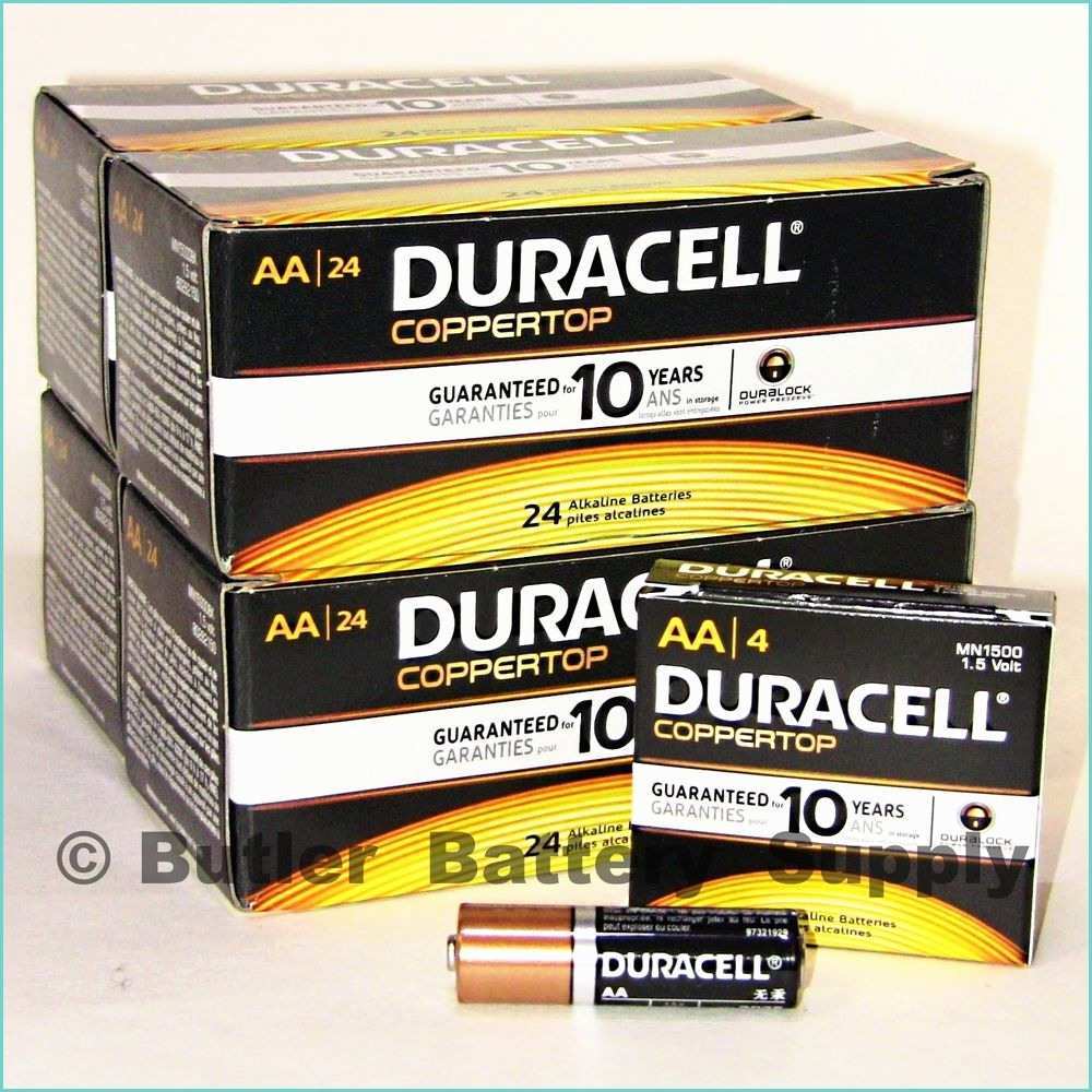 Duracell Alkaline Batteries 96 X Aa Duracell Coppertop Alkaline Batteries with