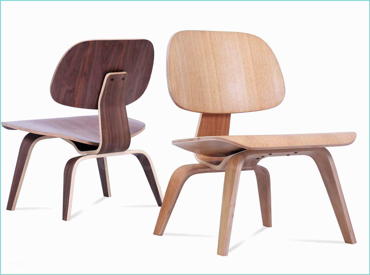 Eames Chair Replica Eames Lcw Lounge Chair Wood Platinum Replica
