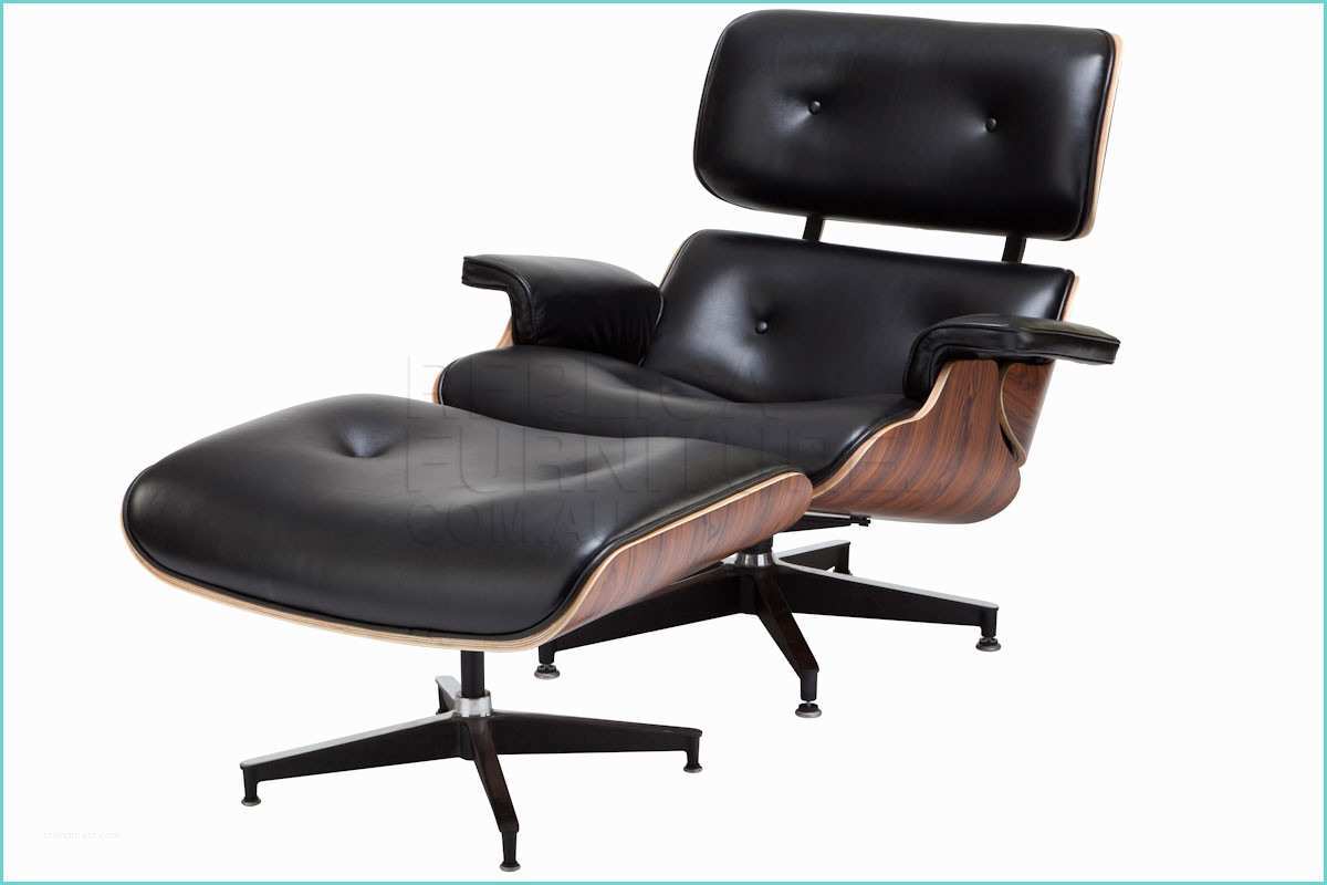 Eames Chair Replica Replica Eames Lounge and Ottoman Rosewood with Black