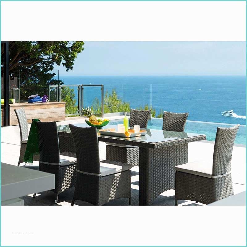Ensemble Table Et Chaise Design Ensemble Repas D Extérieur Barbados Design Pour 6 à 8