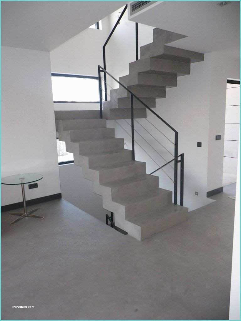 Escaleras De Cemento Para Interiores El Microcemento En Escaleras Es Un Buen Recurso Decorativo