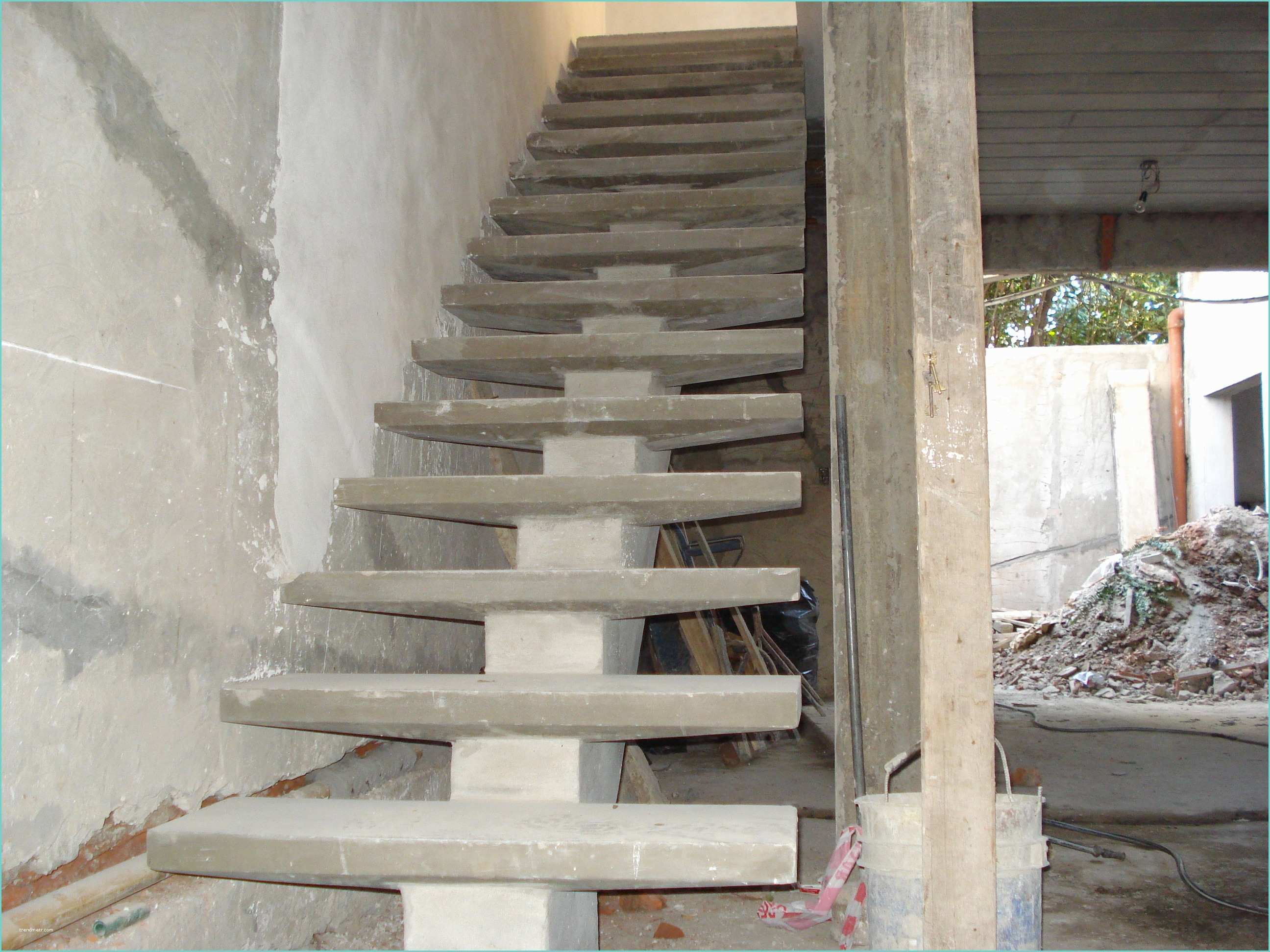Escaleras De Cemento Para Interiores Escaleras Premoldeadas Da Fonseca & Donoso Arquitectos