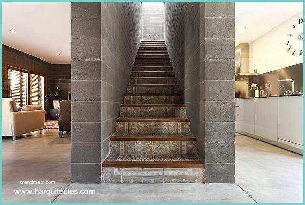 Escaleras De Cemento Para Interiores Fotos Escaleras Interiores De Casas top Diseo De