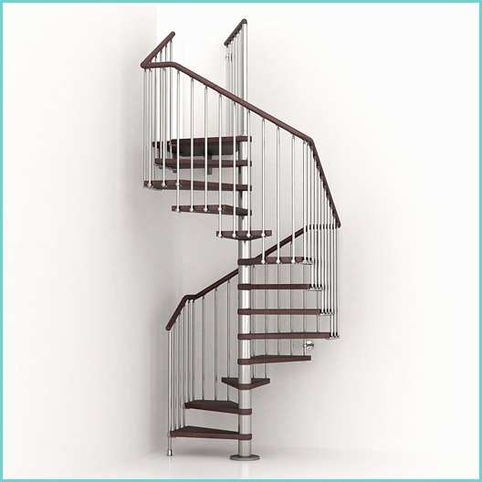 escalier colimacon carre cube structure metal marche bois e