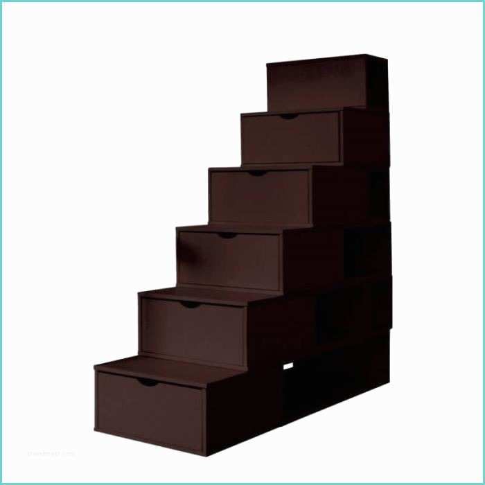Escalier Cube Ikea Escalier Cube De Rangement Hauteur 150 Cm Mdf Wengé