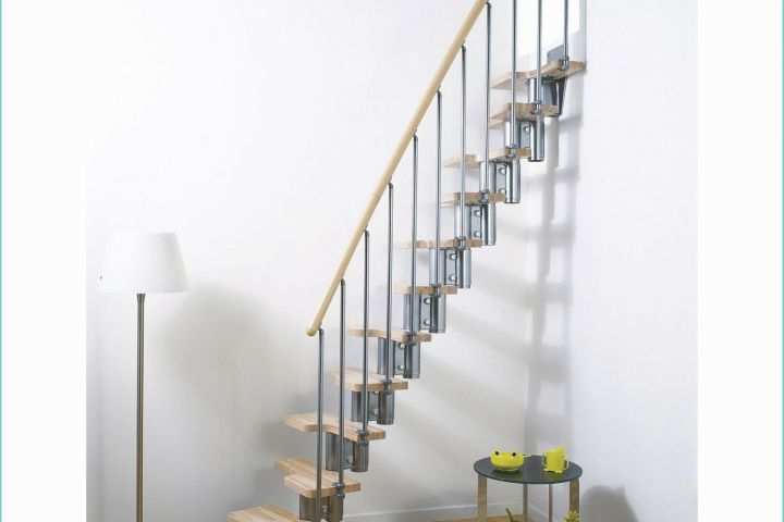 Escalier Demi tournant Leroy Merlin Escalier Droit Mini Bois Métal Chromé