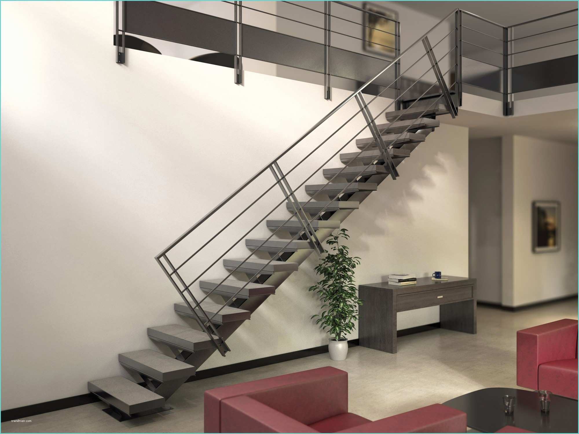 Escalier Design Pas Cher Belgique Acheter Un Escalier Métallique à Limon Central Stairkaze