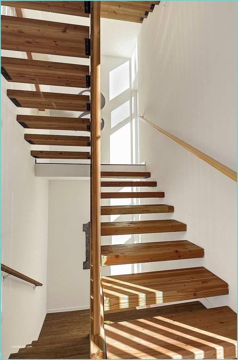 Escalier En Bois Moderne Escalier Moderne – 115 Modèles Design tournants Ou Droits