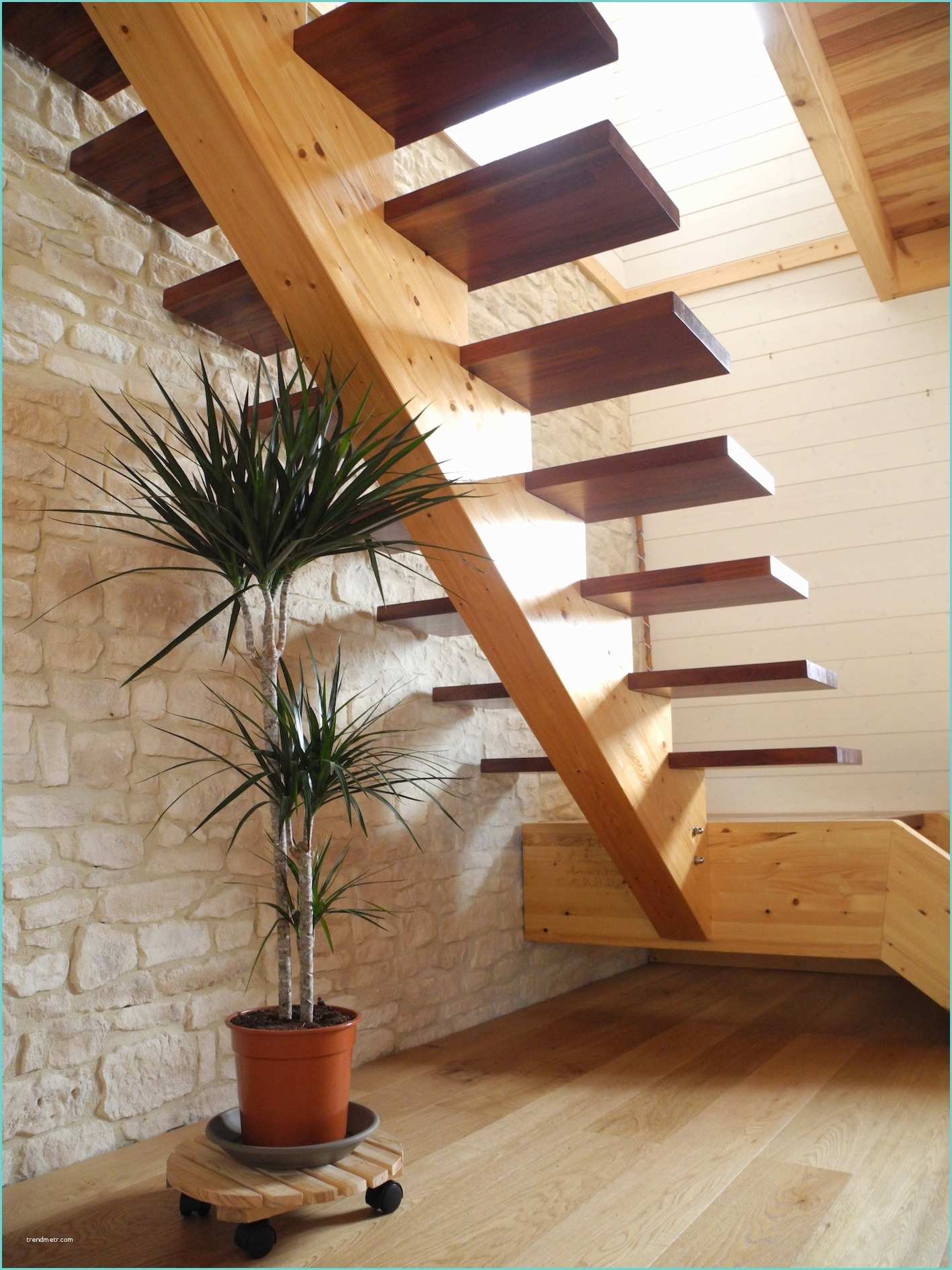 Escalier En Bois Moderne Escaliers Construction De Maisons En Bois Bbc Dans Les