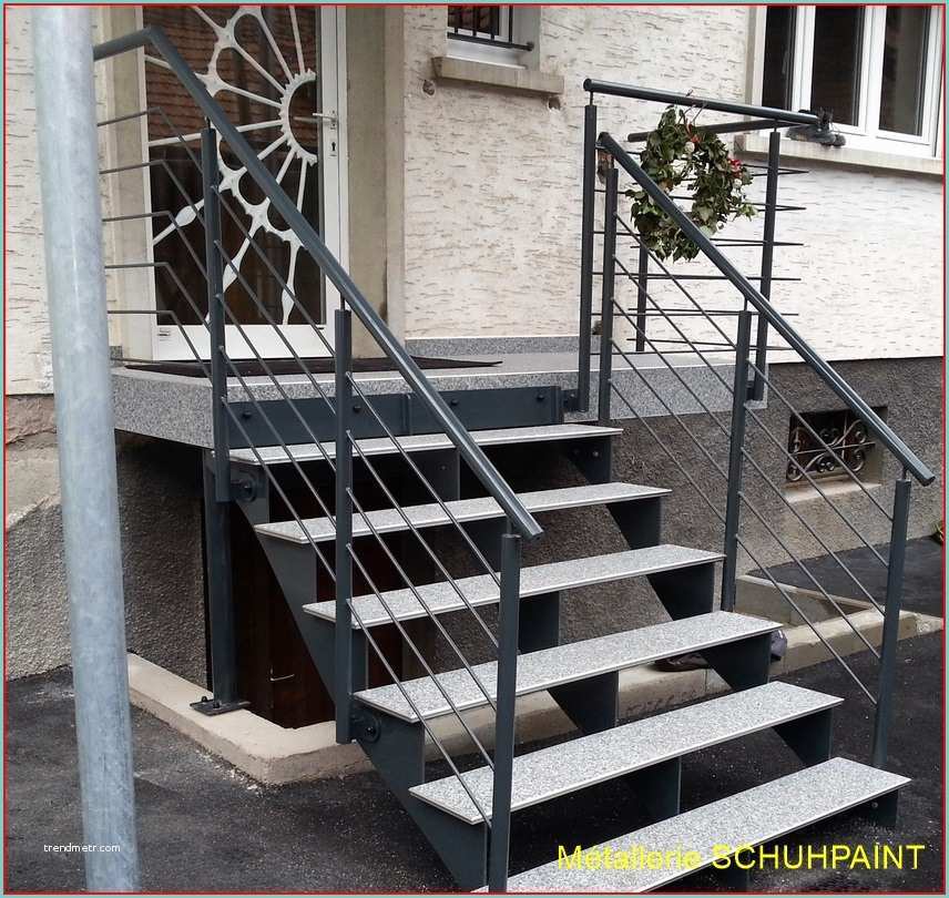 Escalier Exterieur Entre Maison Escalier Extérieur Metallerie Schuhpaint