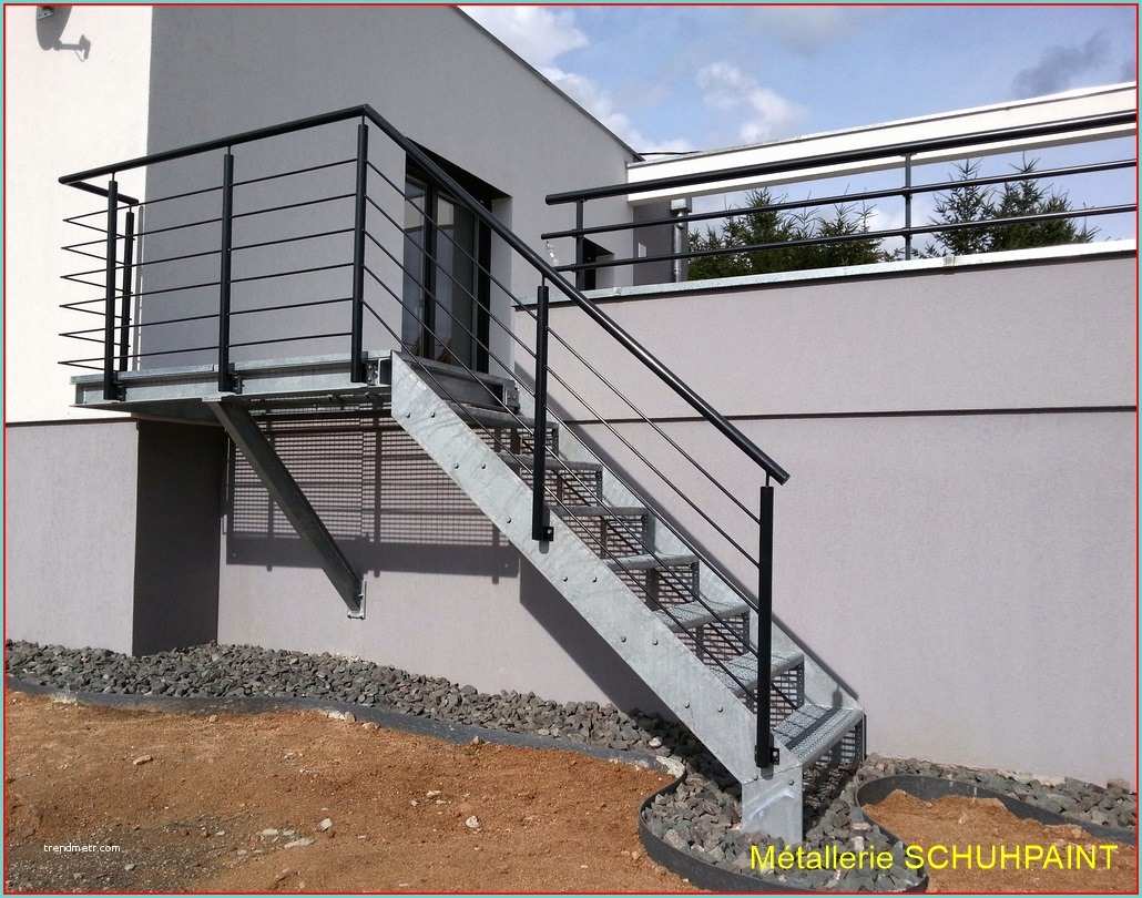 Escalier Exterieur Entre Maison Escalier Extérieur Metallerie Schuhpaint