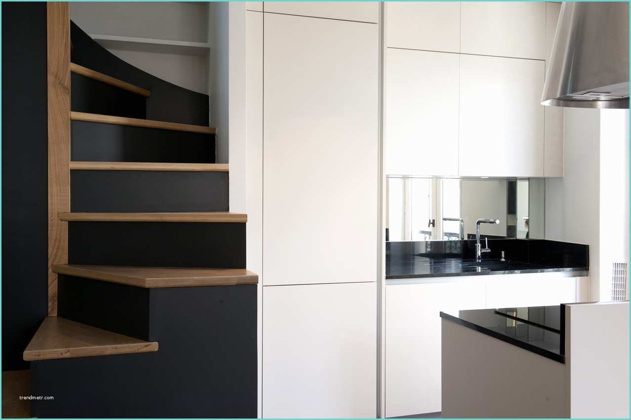 Escalier Petit Espace Ingersheim Conception Cuisine Et Escalier – Arlinea Architecture