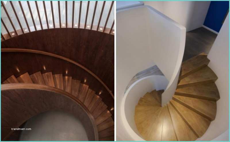 Escalier Peu Encombrant Escalier Moderne – 115 Modèles Design tournants Ou Droits