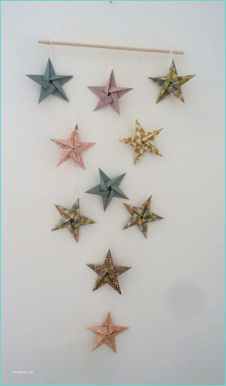 Etoile Lumineuse Pour Chambre Les 25 Meilleures Idées Concernant Étoiles En origami Sur