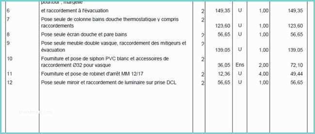 Exemple De Salle De Bain De 5m2 Exemple Devis Salle De Bain Exemple Devis