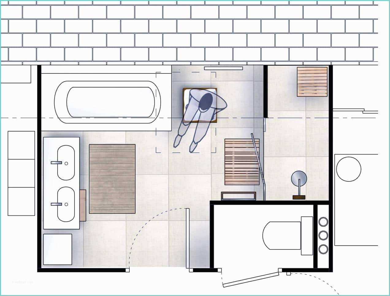 Exemple De Salle De Bain De 5m2 Idee Amenagement Salle De Bain 5m2