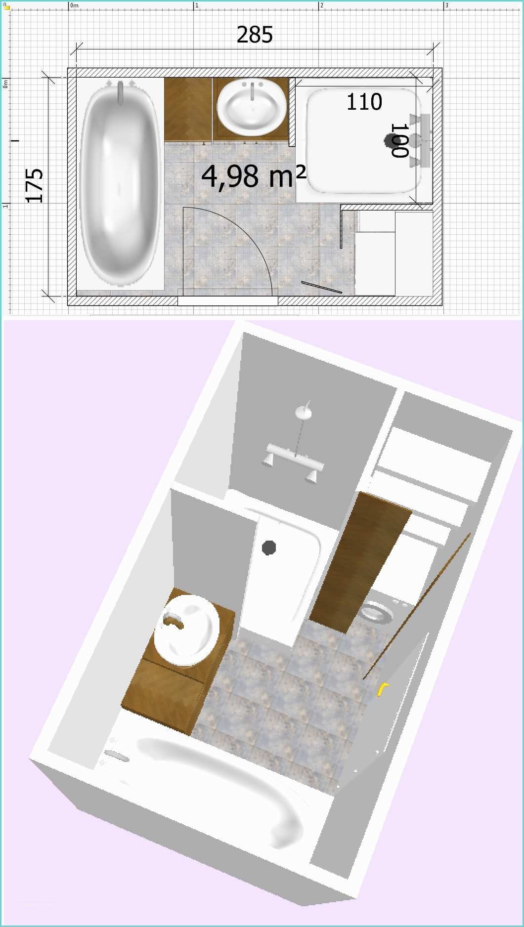 Exemple De Salle De Bain De 5m2 Mon Plan De Sdb 5m2 Vos Avis 5 Messages