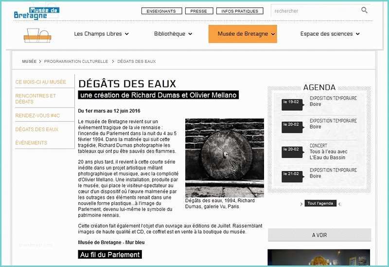 Expert Degat Des Eaux Dégâts Des Eaux Aux Champs Libres De Rennes Métropole Avec