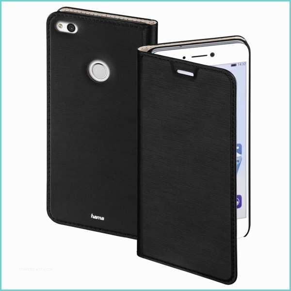 Expert Huawei P8 Lite Hama Slim Booklet Case for Huawei P8 Lite 2017 Black