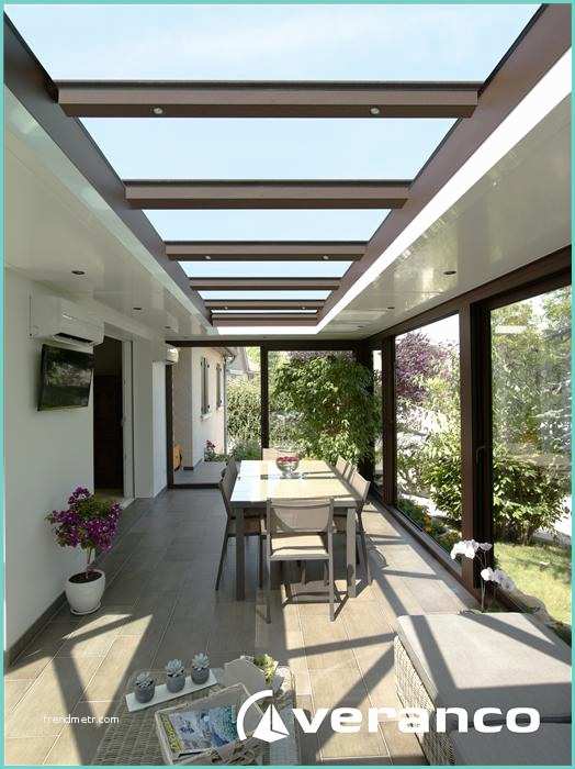 Extension Vranda Pice Vivre Veranda "verandome" A toiture Plate A Bordeaux Pose Et