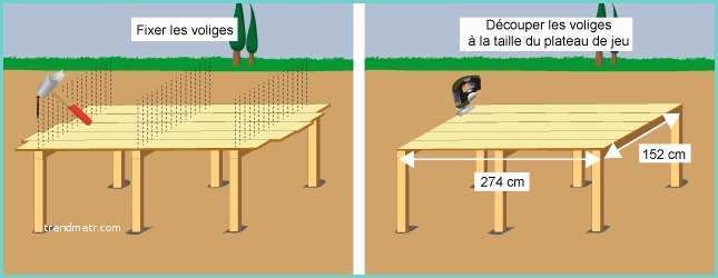 Fabriquer Table Ping Pong Ment Fabriquer Une Table De Ping Pong Pour L Extérieur