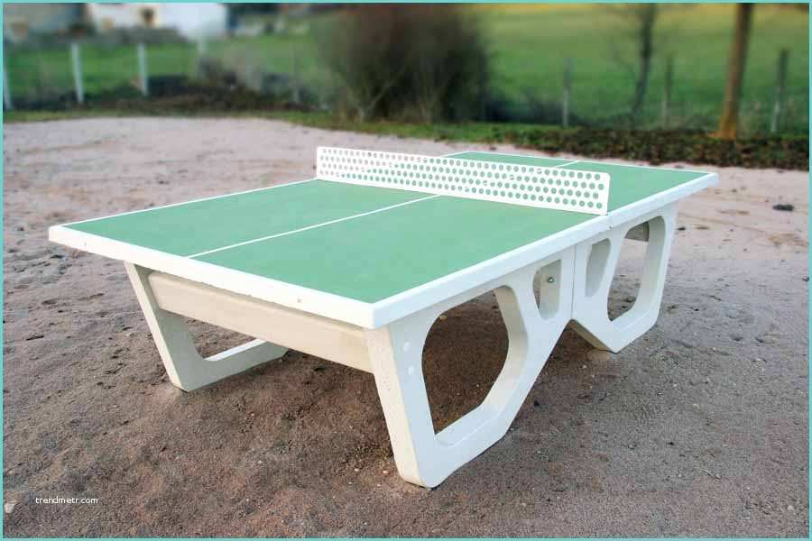 Fabriquer Table Ping Pong Table Ping Pong Exterieur Beton – Table De Lit