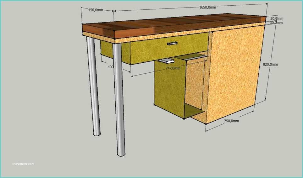 Fabriquer Un Bureau Avec Un Plan De Travail Supérieur Hauteur Plan De Travail Cuisine Ikea 11 Table