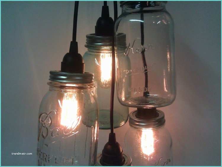 Fabriquer Un Luminaire Avec Plusieurs Ampoules Fabriquer Une Suspension Idées Créatives Et Instructions