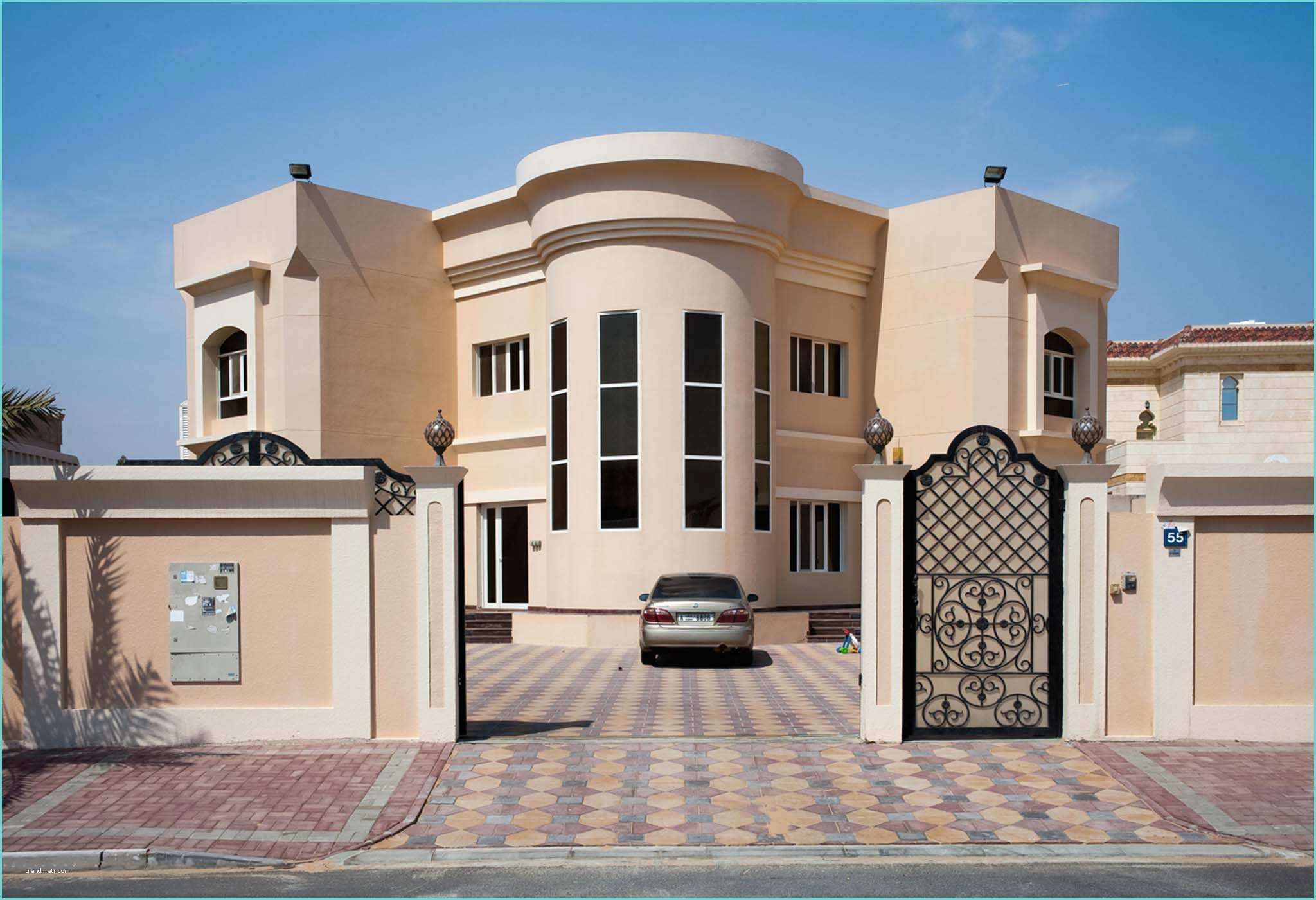 Facade Villa Moderne Tunisie Villa Dubai