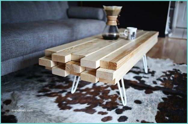 Faire Un Plateau De Table Diy Meuble 5 Tables Basses originales à Fabriquer