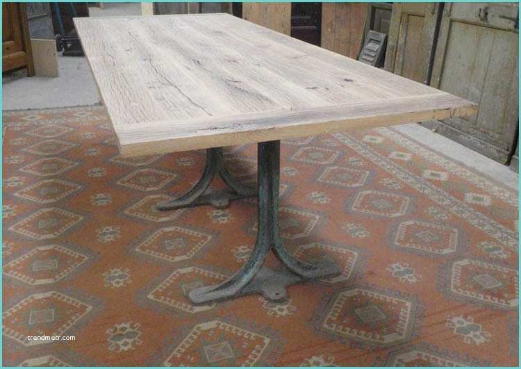 Faire Un Plateau De Table Finest Plateau De Table En Vieux Chne Fabrication with