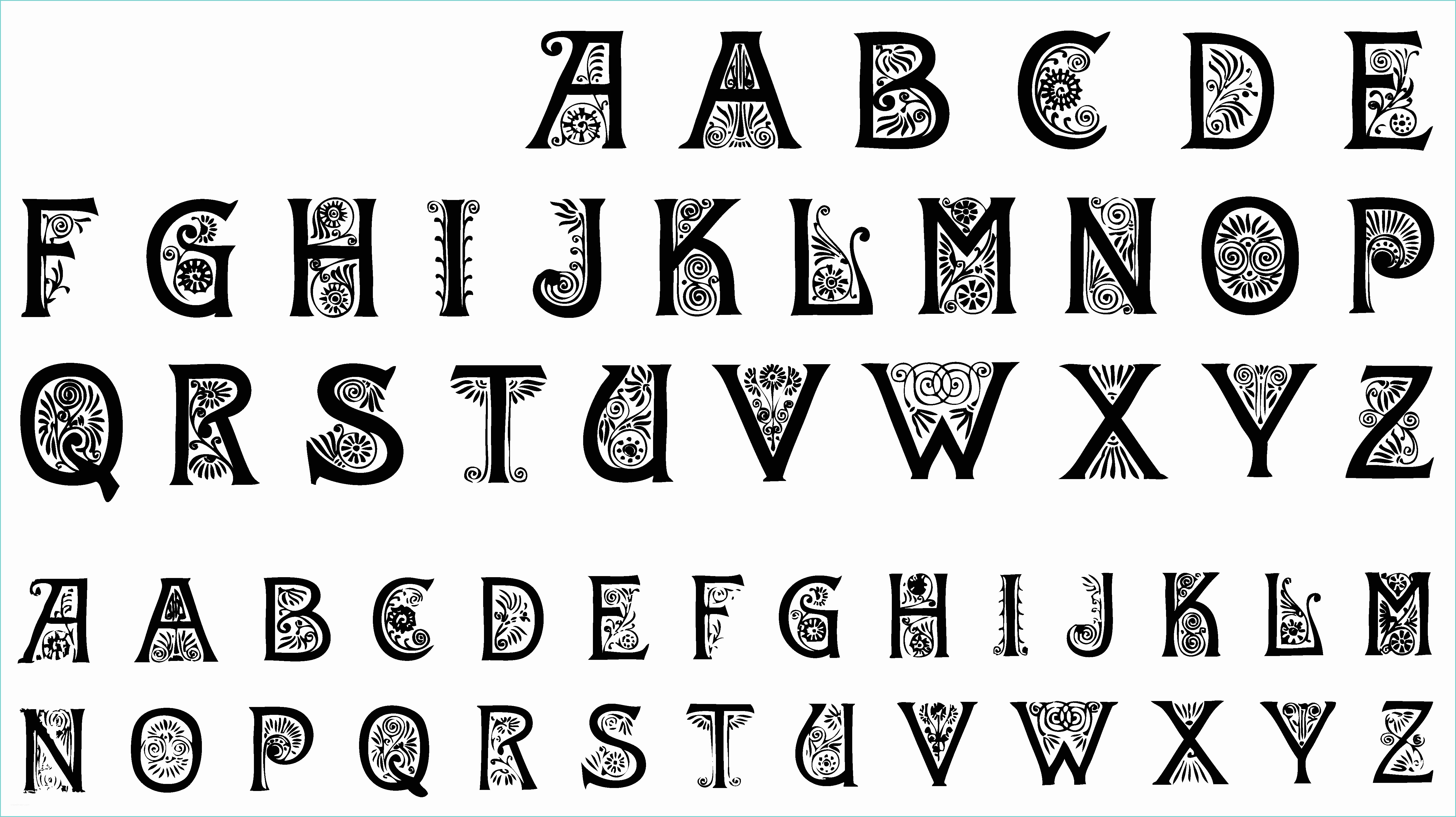 Fancy Letter E Images Fancy Alphabet Clipart Clipart Collection