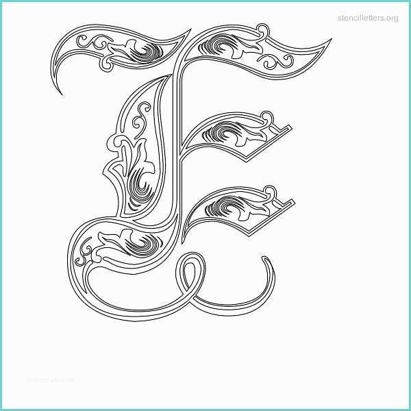 Fancy Letter E Images Stencil Letters E Printable Free E Stencils