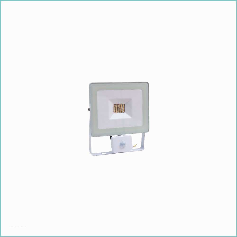 Faro Con Sensore Di Movimento Faro Slim White 30w Ip44 Con Sensore Di Movimento B Freddo