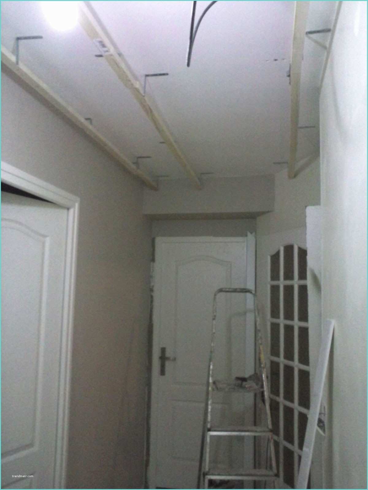 Faux Plafond Couloir Tunisie Rénovation De Ma Maison Janvier 2013