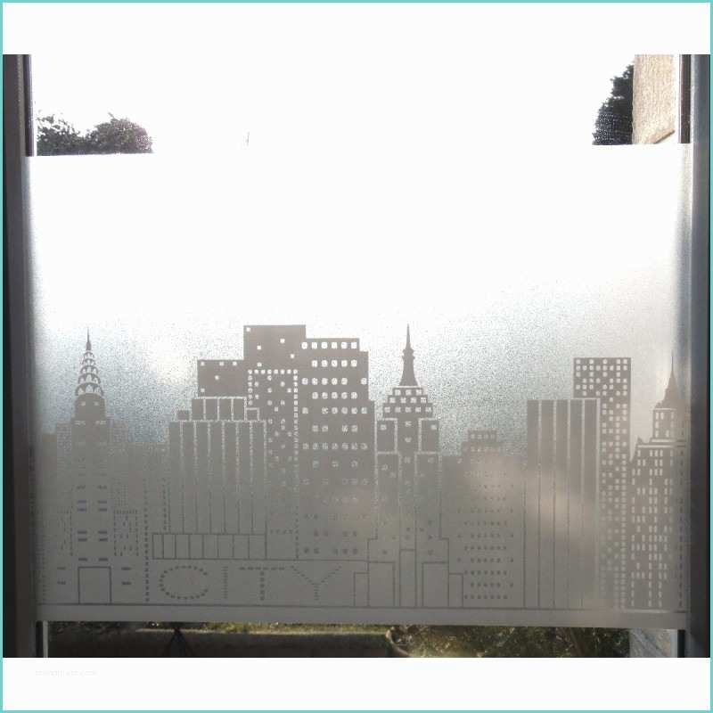 Film Pour Vitrage Bricorama Opaque City à Appliquer Sur Les Vitres De Fenêtres