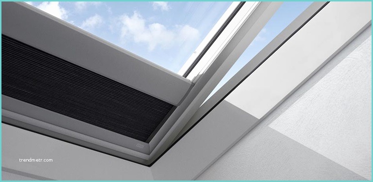 Flat Roof Windows Velux Pleated Blinds for Flat Roof Windows