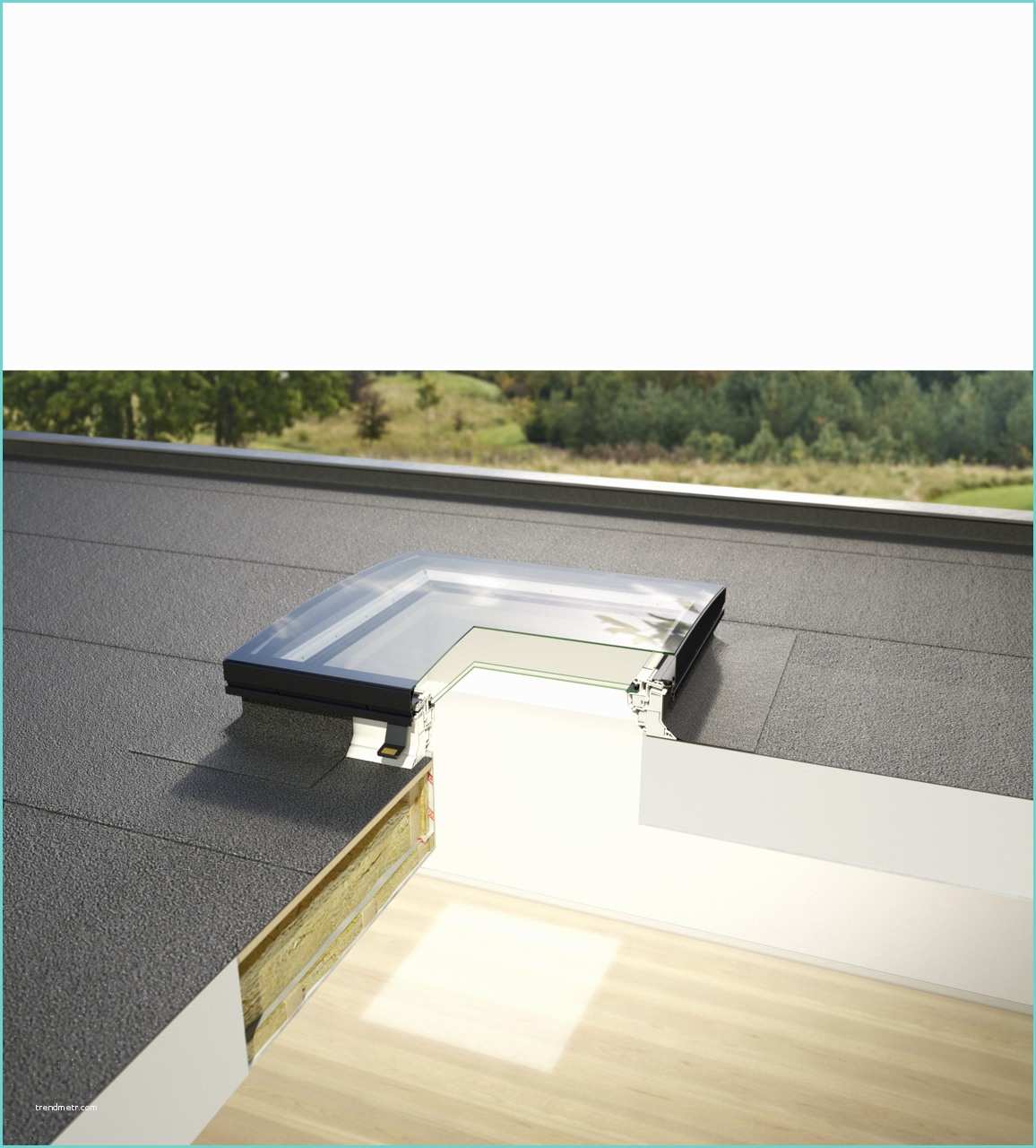 Flat Roof Windows Velux Velux Flat Glass Rooflight Ideal for Flat Roof Buildings