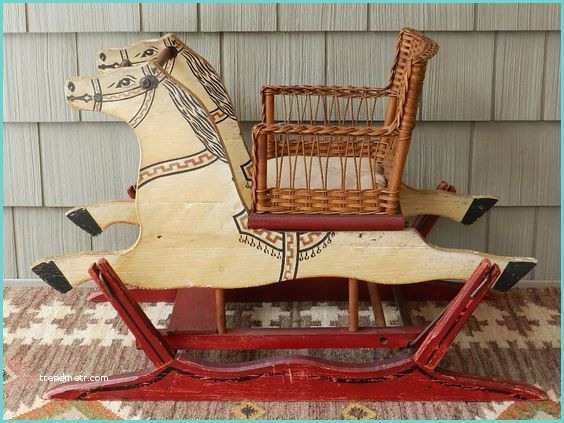 Fly Rocking Chair S A Smith Mfg Co Child S Glider Rocking Horse