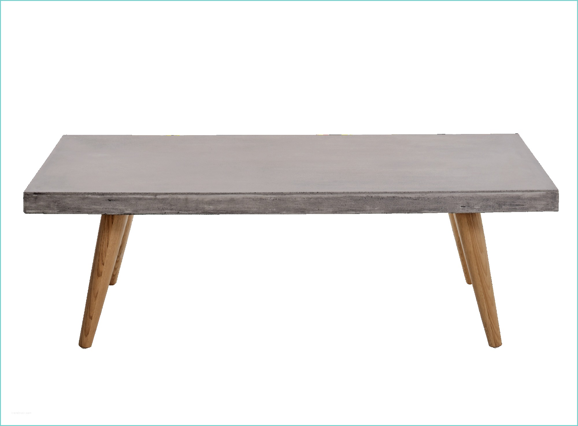 Fly Table Basse Table Basse Coloris Ciment