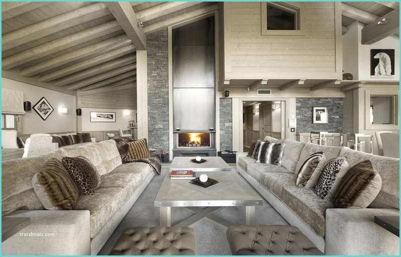 French Chalet Style Homes Luxury Chalet In the French Alps