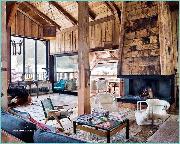 French Chalet Style Homes Traditional Alps Chalet with A Colorful Interior