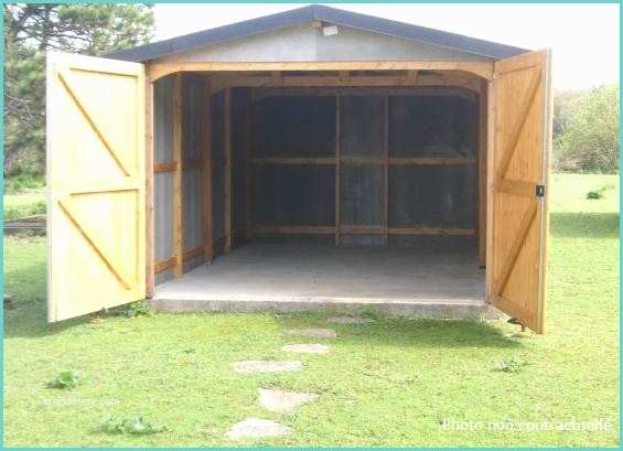 Garage En tole Pour Voiture Abri Jardin Chalet Bungalow Garages Ossature En Bois