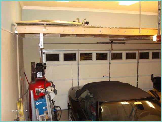Garage Mezzanine Ideas Storage Loft Above Garage Door the Garage Journal Board