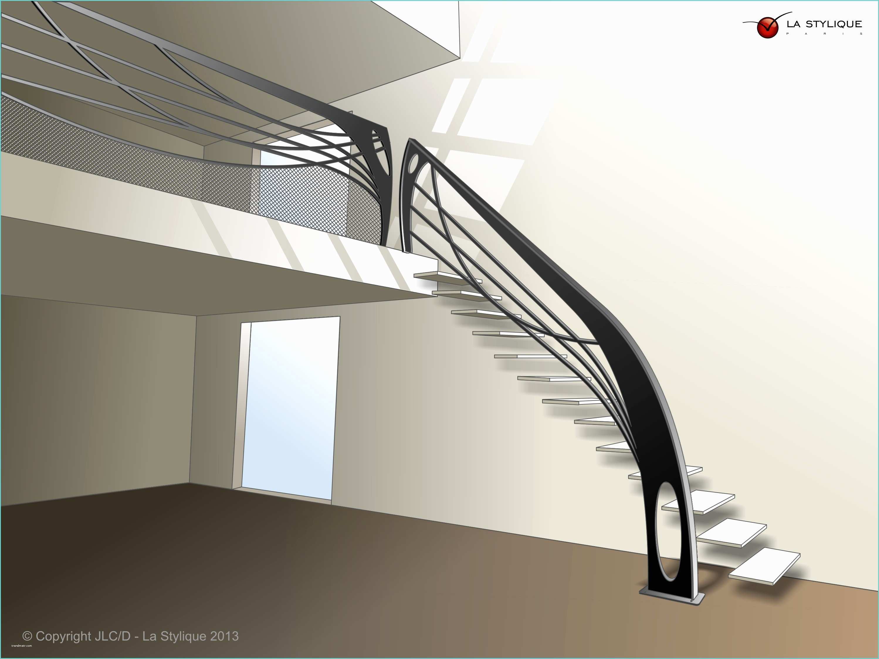 Garde Corps Interieur Moderne Le Créateur D’escalier Design Décline son Oeuvre