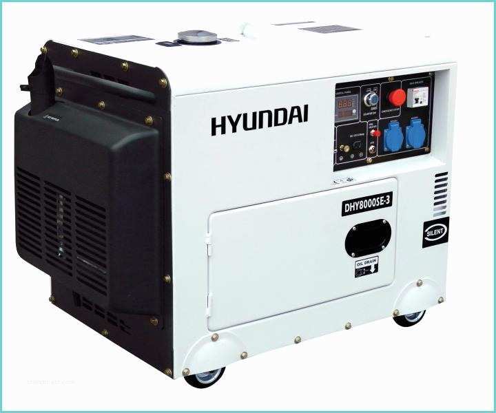Generatore Di Corrente Silenziato Generatore Diesel Silenziato Hyundai 6 3 Kw 10hp Cod